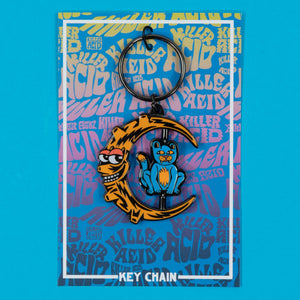 Moon Cat Keychain - Key Chains