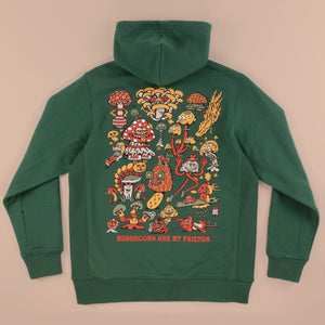 Mushroom Friends Deluxe Hoodie - Hoodies - killeracid.com