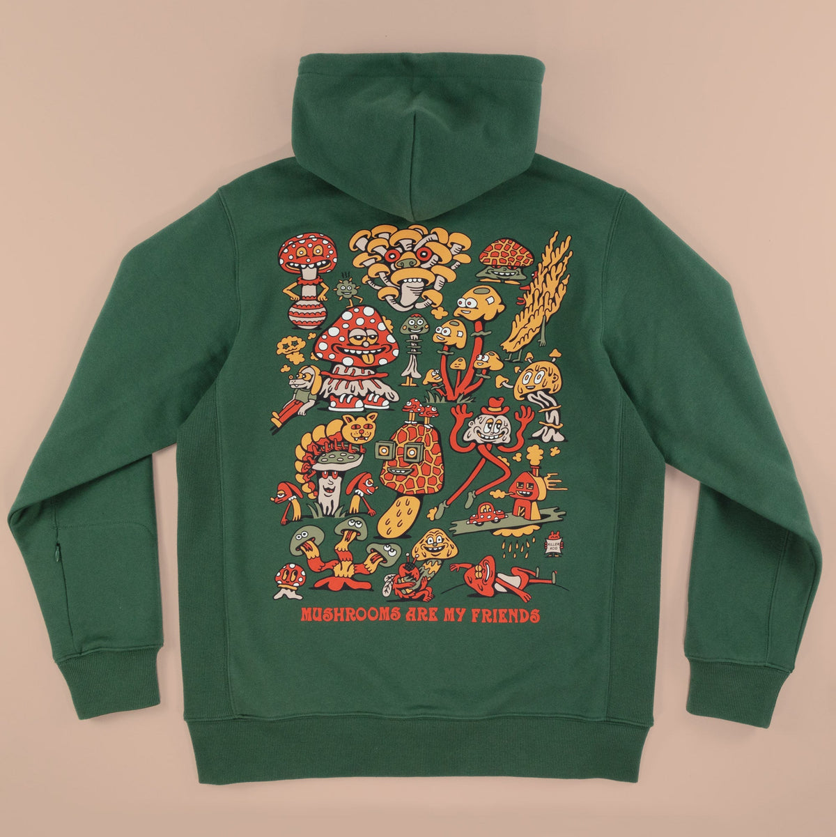 Mushroom Friends Deluxe Hoodie | Killer Acid