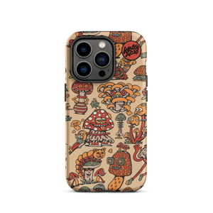 Mushroom Friends iPhone Case - Accessories
