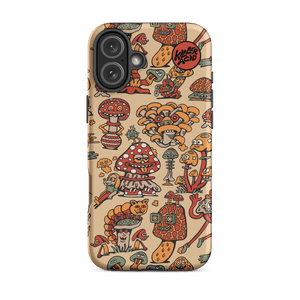 Mushroom Friends iPhone Case - Accessories