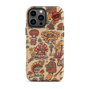 Mushroom Friends iPhone Case - Accessories