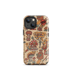 Mushroom Friends iPhone Case - Accessories