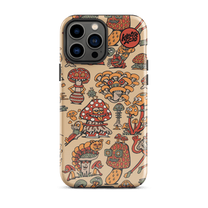 Mushroom Friends iPhone Case - Accessories