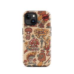 Mushroom Friends iPhone Case - Accessories