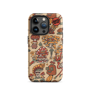 Mushroom Friends iPhone Case - Accessories