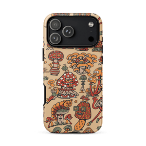 Mushroom Friends iPhone Case - Accessories