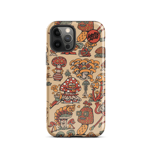 Mushroom Friends iPhone Case - Accessories