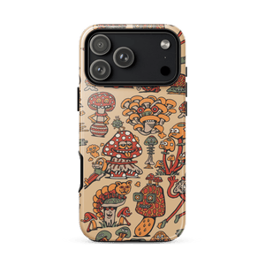 Mushroom Friends iPhone Case - Accessories