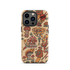 Mushroom Friends iPhone Case - Accessories