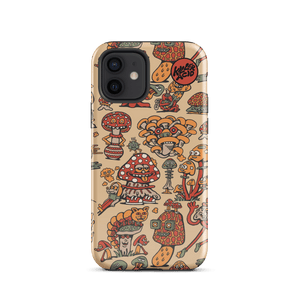 Mushroom Friends iPhone Case - Accessories