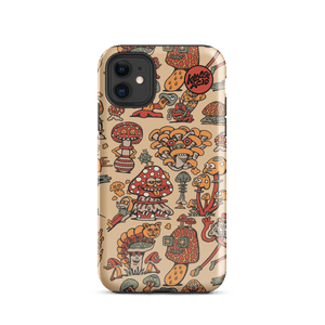 Mushroom Friends iPhone Case - Accessories