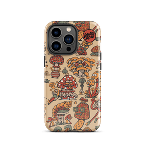 Mushroom Friends iPhone Case - Accessories