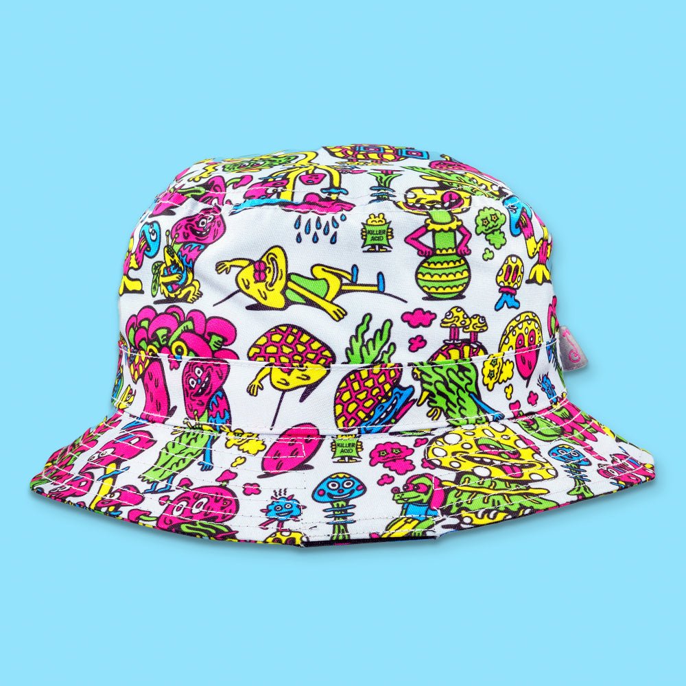 Mushroom Friends Reversible Bucket Hat - Main Image