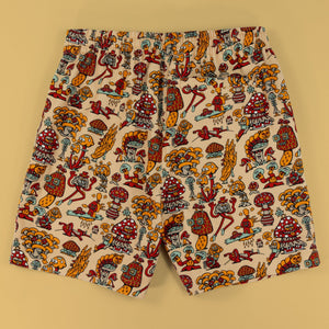 Mushroom Friends Shorts - Shorts
