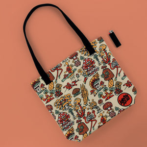 Mushroom Friends Tote Bag - Bags