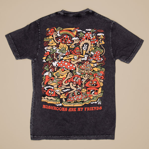 Mushrooms Are My Friends Vintage T-Shirt - T-Shirts - killeracid.com
