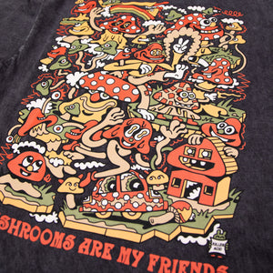 Mushrooms Are My Friends Vintage T-Shirt detail view 6