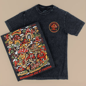 Mushrooms Are My Friends Vintage T-Shirt - T-Shirts - killeracid.com