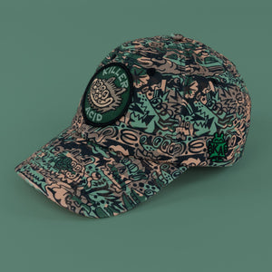 Mutated Camo Hat - Hats - killeracid.com