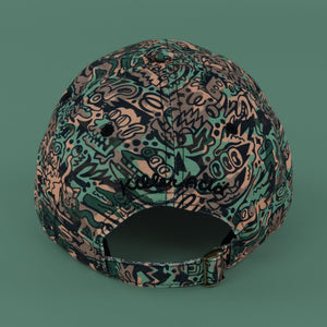 Mutated Camo Hat - Hats - killeracid.com