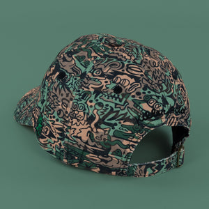Mutated Camo Hat - Hats - killeracid.com