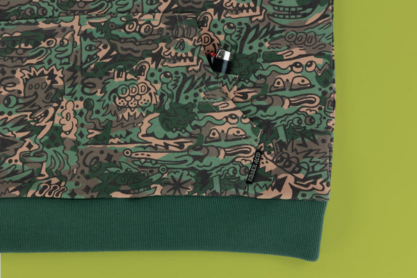 Mutated Camo Hoodie - Hoodies - killeracid.com