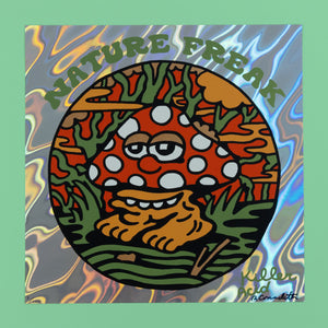 Nature Freak Screen Print alternate angle