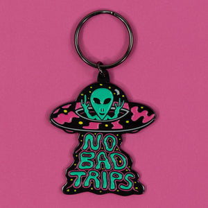 No Bad Trips Keychain - Key Chains