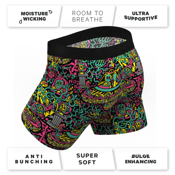 No Bad Trips | Shinesty x Killer Acid Boxers - Boxers - Fly - killeracid.com