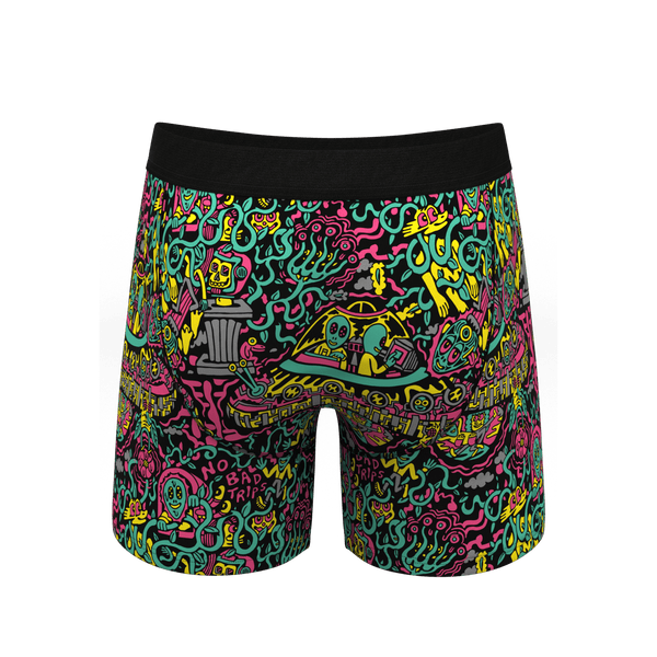 No Bad Trips | Shinesty x Killer Acid Boxers - Boxers - Fly - killeracid.com