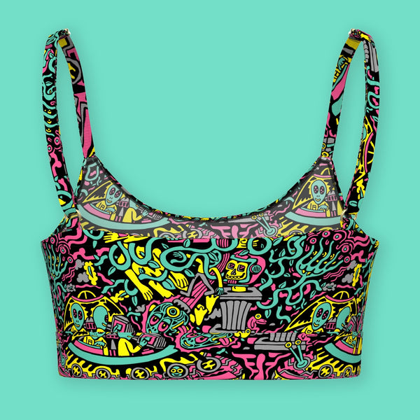 No Bad Trips | Shinesty x Killer Acid Bralette - Bralettes - killeracid.com