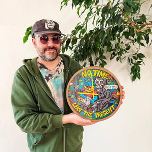 No Time Like the Present Clock - Clocks - killeracid.com