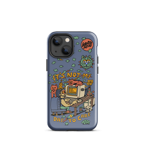 Not My Day to Care iPhone Case - Accessories