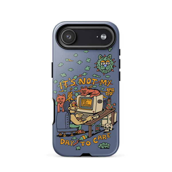 Not My Day to Care iPhone Case - killeracid.com