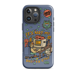 Not My Day to Care iPhone Case - Accessories