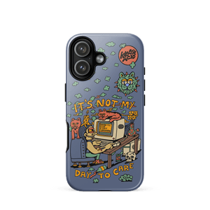 Not My Day to Care iPhone Case - Accessories