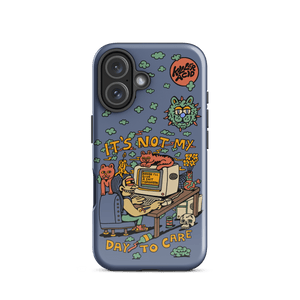 Not My Day to Care iPhone Case - Accessories