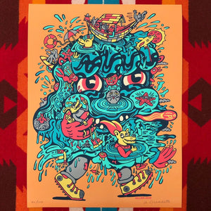 Ocean Man Print - Art & Collectibles - killeracid.com