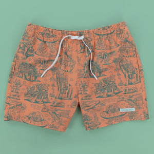 Cretaceous Cosmonauts Swim Trunks