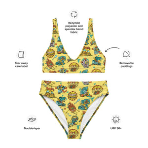 Orange Sunshine Bikini - Swimwear