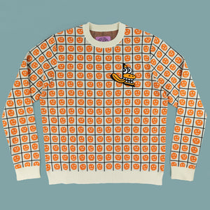 Orange Sunshine Sweater - Long Sleeves - killeracid.com