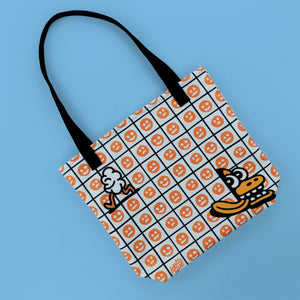 Orange Tabs Tote Bag - Bags