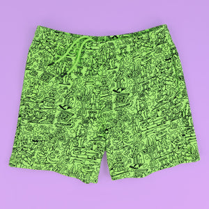 Party Animals Shorts - Shorts - killeracid.com