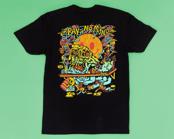 Pay No Mind Black T - Shirt - T - Shirts - killeracid.com