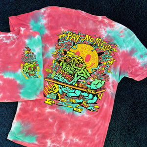 Pay No Mind Cotton Candy Crystal Wash T-Shirt - T-Shirts - killeracid.com