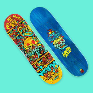 Pay No Mind Skateboard Deck - Skateboard - killeracid.com