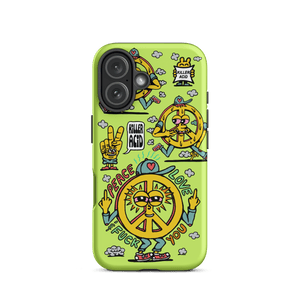 Peace Love & Fuck You iPhone Case - killeracid.com