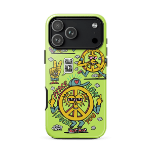 Peace Love & Fuck You iPhone Case - killeracid.com