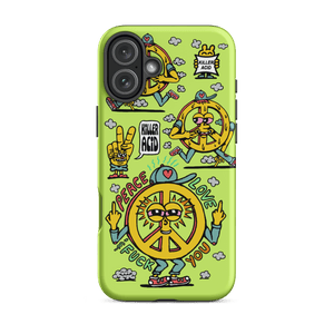 Peace Love & Fuck You iPhone Case - killeracid.com
